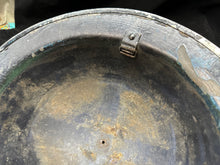 Load image into Gallery viewer, Original WW2 British Civil Defence Home Front Mk2 Brodie Helmet - S.L.P
