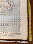 Original WW2 British Army GSGS Map of Scotland - Yell & Unst - Shetland Islands - The Militaria Shop
