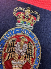 Load image into Gallery viewer, British Army Bullion Embroidered Blazer Badge - The Blues &amp; Royals
