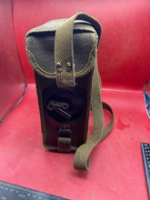 Load image into Gallery viewer, Original WW2 US Army Signal Corps 1944 Dated Field Telephone in Leather Case
