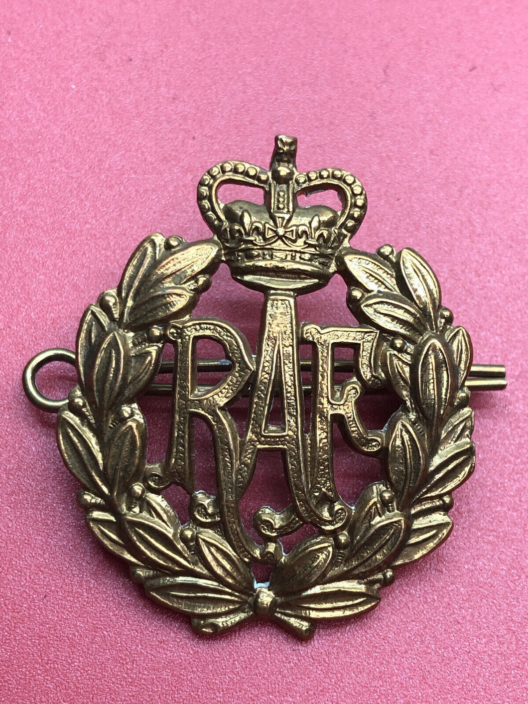 Genuine British Royal Air Force Cap Badge