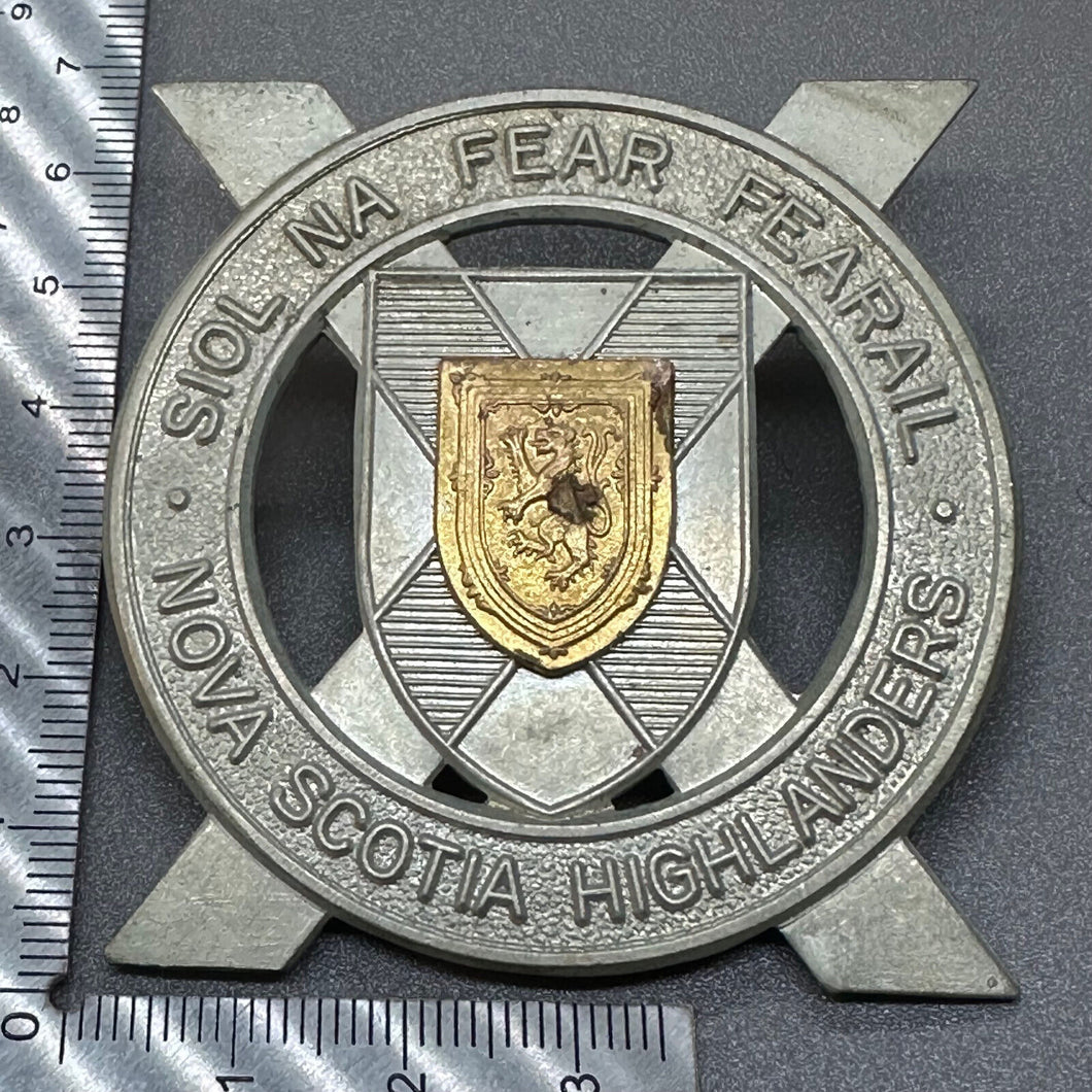 Canadian Nova Scotia Highlanders - Canadian Army Cap Badge