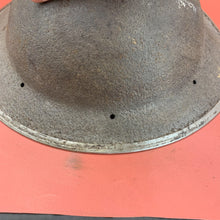 Load image into Gallery viewer, Original British Army WW2 Soldiers Military Combat Mk2 Brodie Helmet - SA Made
