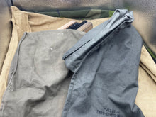 Load image into Gallery viewer, 2 Pairs of Original German Army Boot Cleaning Kit Bags with Brushes - The Militaria Shop

