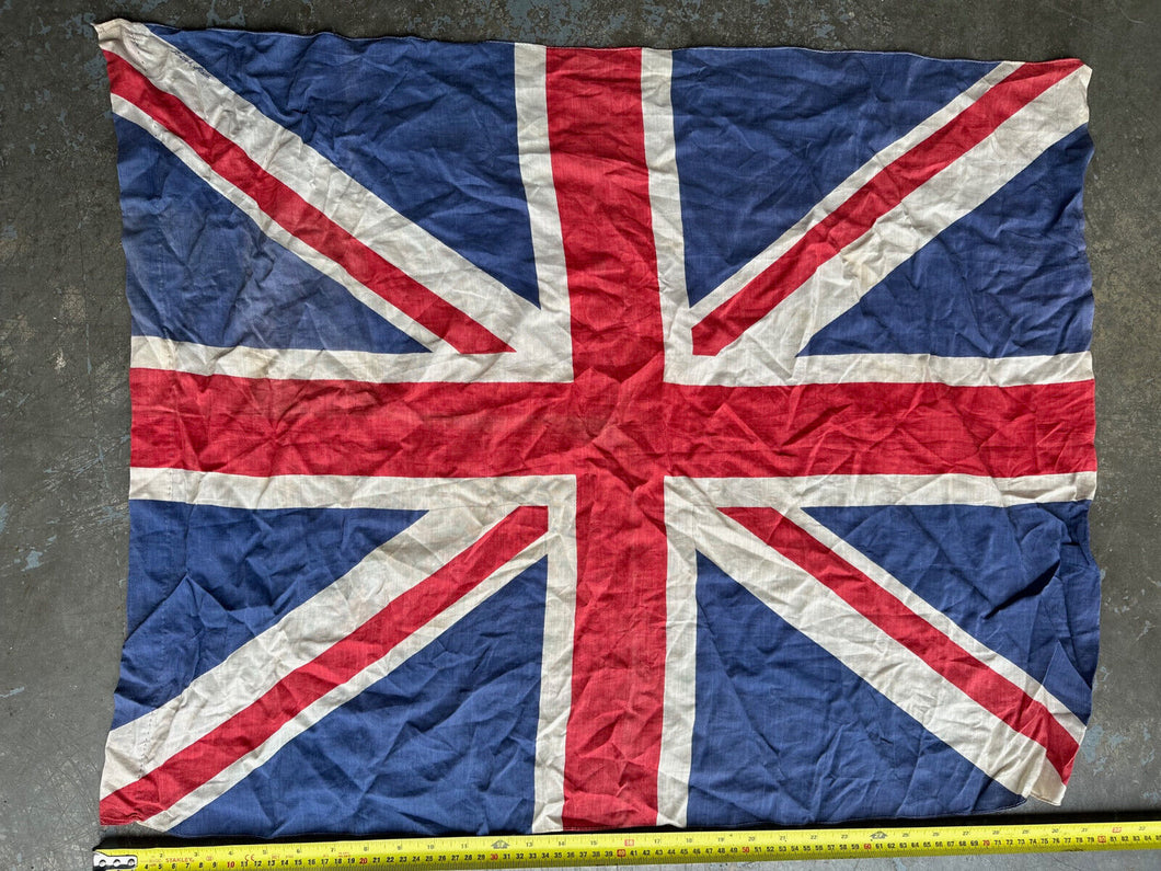 Original WW2 British Home Front / Army Union Jack Flag - Nice Display Size