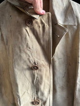 Load image into Gallery viewer, Original WW2 British Army Overcoat Rain Coat - 1941 Dated
