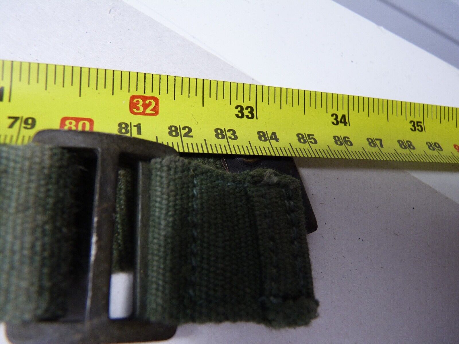Original WW2 British Army 44 Pattern Shoulder / Extended Equipment Strap - 1945 - The Militaria Shop