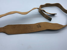 Load image into Gallery viewer, Original WW2 British Army Tan Webbing Shoulder Strap 37 Pattern
