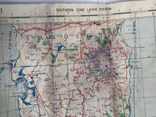 Load image into Gallery viewer, Original WW2 British Army / RAF Map - Cágliari - Sardinia - Italy
