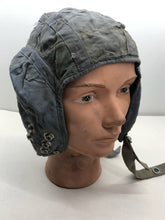 Load image into Gallery viewer, Original Royal Air Force RAF Cold War Period G Type Blue Jet Flying Helmet 22C
