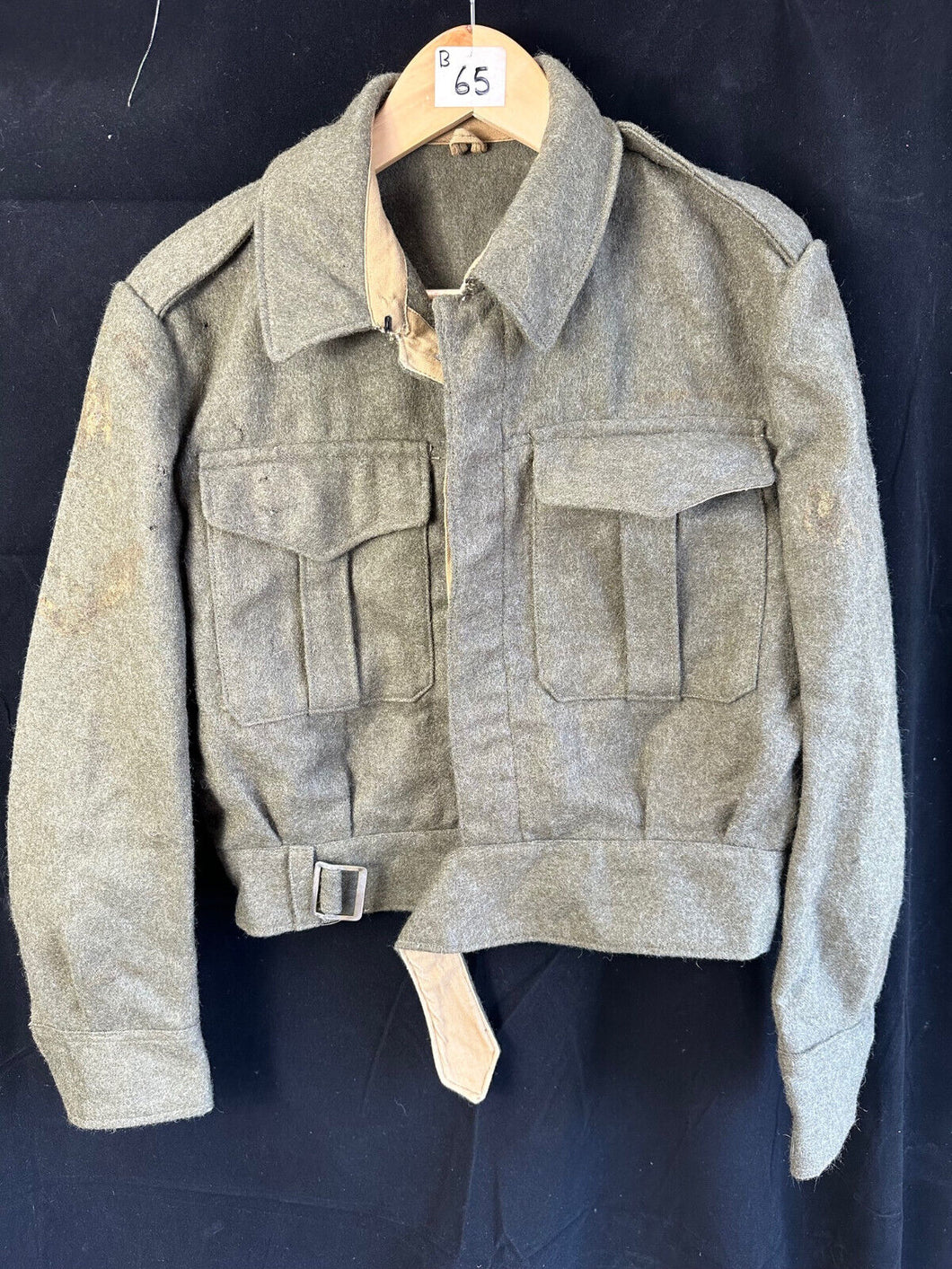 British Army WW2 Style Battledress Jacket - Greek Army - 44