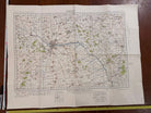 Original WW2 British Army GSGS OS Map England - Lincoln - The Militaria Shop