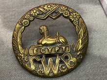 Load image into Gallery viewer, Original British Army WW1 / WW2 South Wales Borderer&#39;s Regiment Cap Badge
