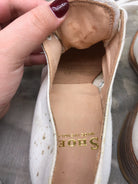 Genuine British Army Women's White Summer Shoes - WW2 Pattern - Size UK 3 M - The Militaria Shop