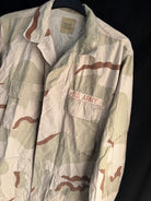 Gulf War US Army DCU Camouflaged Combat Field Coat/Jacket - Large/Long - The Militaria Shop