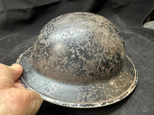 Load image into Gallery viewer, Original WW2 British Civil Defence Home Front Mk2 Brodie Helmet
