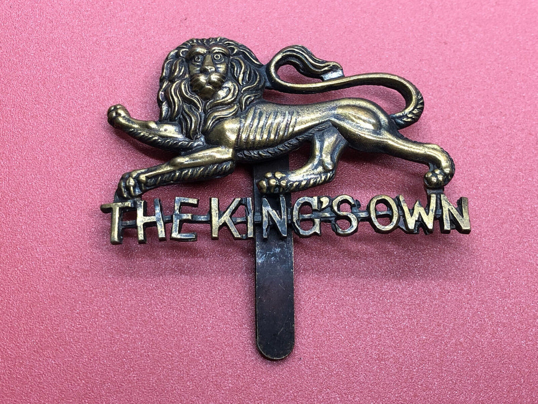 Original WW2 British Army Badge - King's Own Royal Regiment (Lancaster)