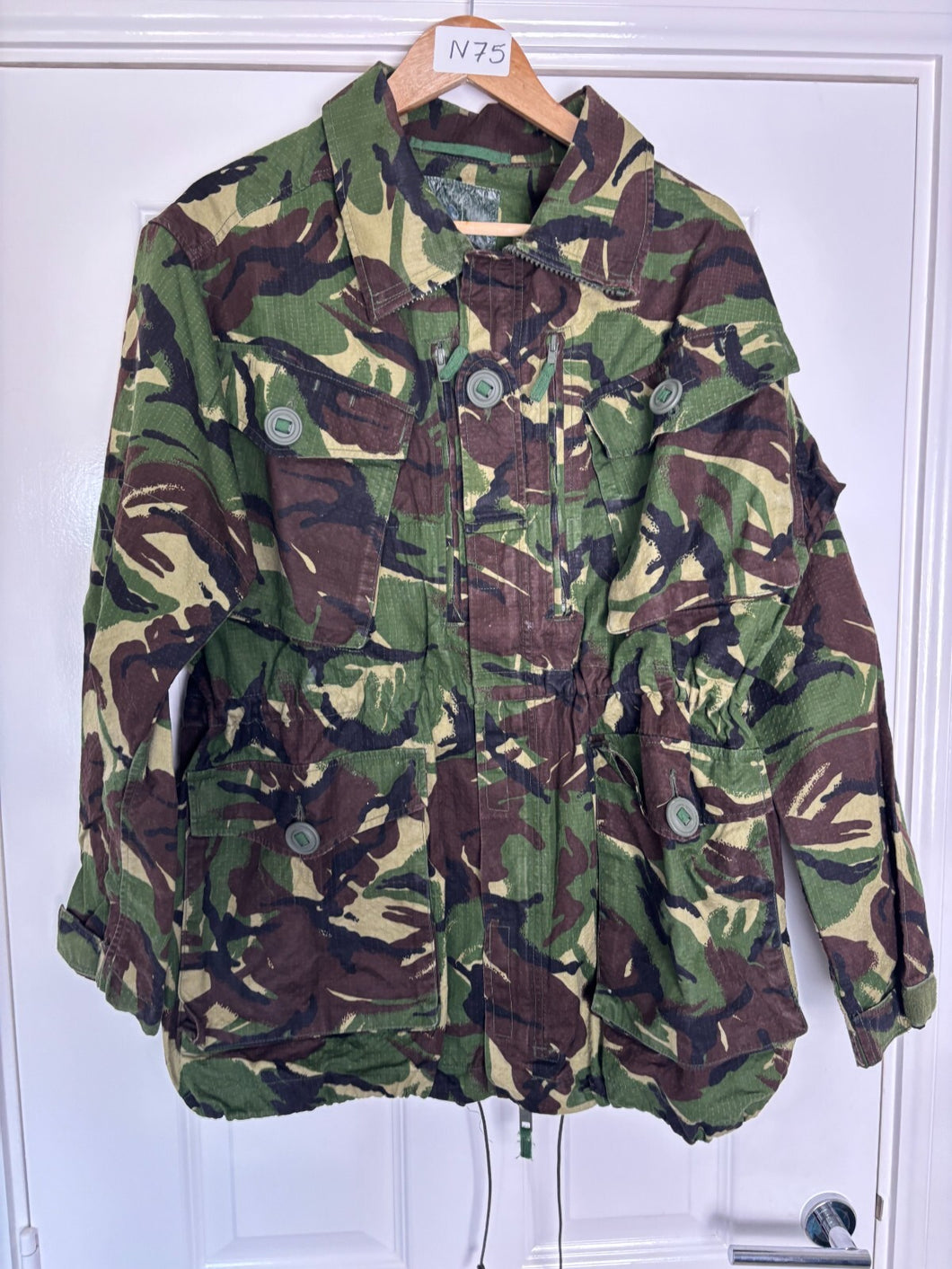 Genuine British Army DPM Camouflaged Field Jacket-Size 170/96 - The Militaria Shop