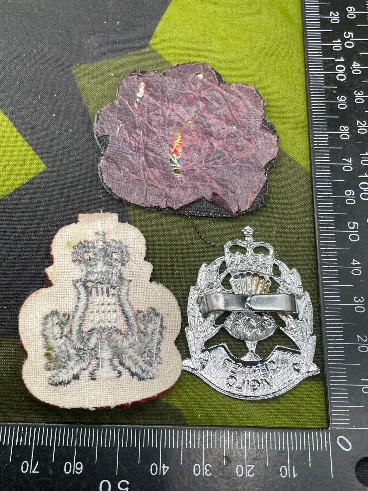 3 British Army Musicians / Uniform / Cap Badges - The Militaria Shop