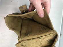 Load image into Gallery viewer, Original WW2 Canadian Army 37 Pattern Bren Pouch - Used Condition
