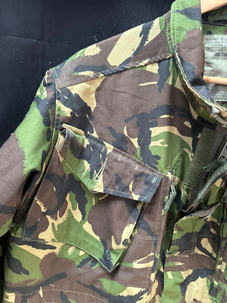 Genuine British Army DPM Camouflaged Combat Field Jacket - Size 160/104 - The Militaria Shop