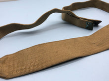 Load image into Gallery viewer, Original WW2 British Army Tan Webbing Shoulder Strap 37 Pattern
