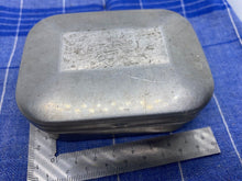 Charger l&#39;image dans la galerie, Original WW2 British Army Officer&#39;s Private Purchase Soap Container in Alloy
