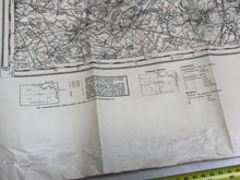 Charger l&#39;image dans la galerie, Original WW2 German Army Map of Douai, France
