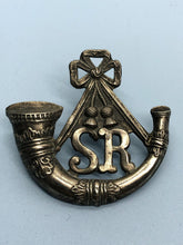 Load image into Gallery viewer, Original WW2 British Army Cameronians Scottish Rifles 2nd Battalion Cap Badge
