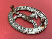 Load image into Gallery viewer, British Army Regimental Cap Badge - Northamptonshire Yeomanry
