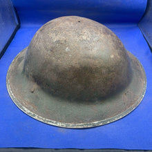 Load image into Gallery viewer, Original WW2 Mk2 British Army Brodie Combat Helmet
