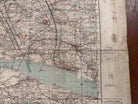 Original WW2 British Army GSGS Map of Scotland - RARE Hand Annotated Fire Ranges - The Militaria Shop