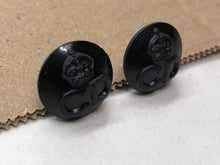 Load image into Gallery viewer, Original WW2 Kings Crown Civil Defence Uniform Buttons - Epaulettes Pocket Cuff

