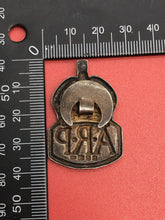 Load image into Gallery viewer, Original WW2 British Home Front ARP Lapel Badge - Hall Marked Silver
