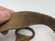 Lade das Bild in den Galerie-Viewer, Original British Army Paratroopers Leg Restraint Strap - WW2 37 Pattern
