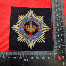 Load image into Gallery viewer, British Army Bullion Embroidered Blazer Badge - 4th / 7th Royal Dragoon Guards
