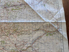 Original WW2 British Army GSGS OS Map of Scotland - Kilmarnock & Ayr - The Militaria Shop