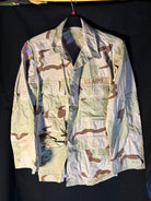 Gulf War US Army DCU Camouflaged Combat Field Coat/Jacket - Small/Short - The Militaria Shop
