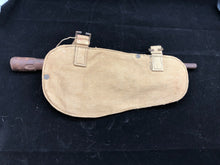 Load image into Gallery viewer, Original WW2 British Army Entrenching Tool, Helve &amp; Cover Set - Wartime Dated
