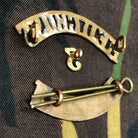 Original WW1 British Army Red Cross Shoulder Title - London - The Militaria Shop