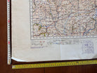 Original WW2 British Army OS Map of Great Britain - Carmarthen - The Militaria Shop