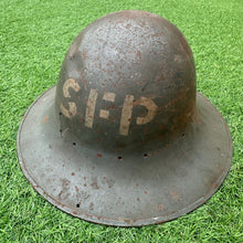 Load image into Gallery viewer, Original WW2 British Home Front Civillian Zuckerman Helmet - SFP - 1941 Dated
