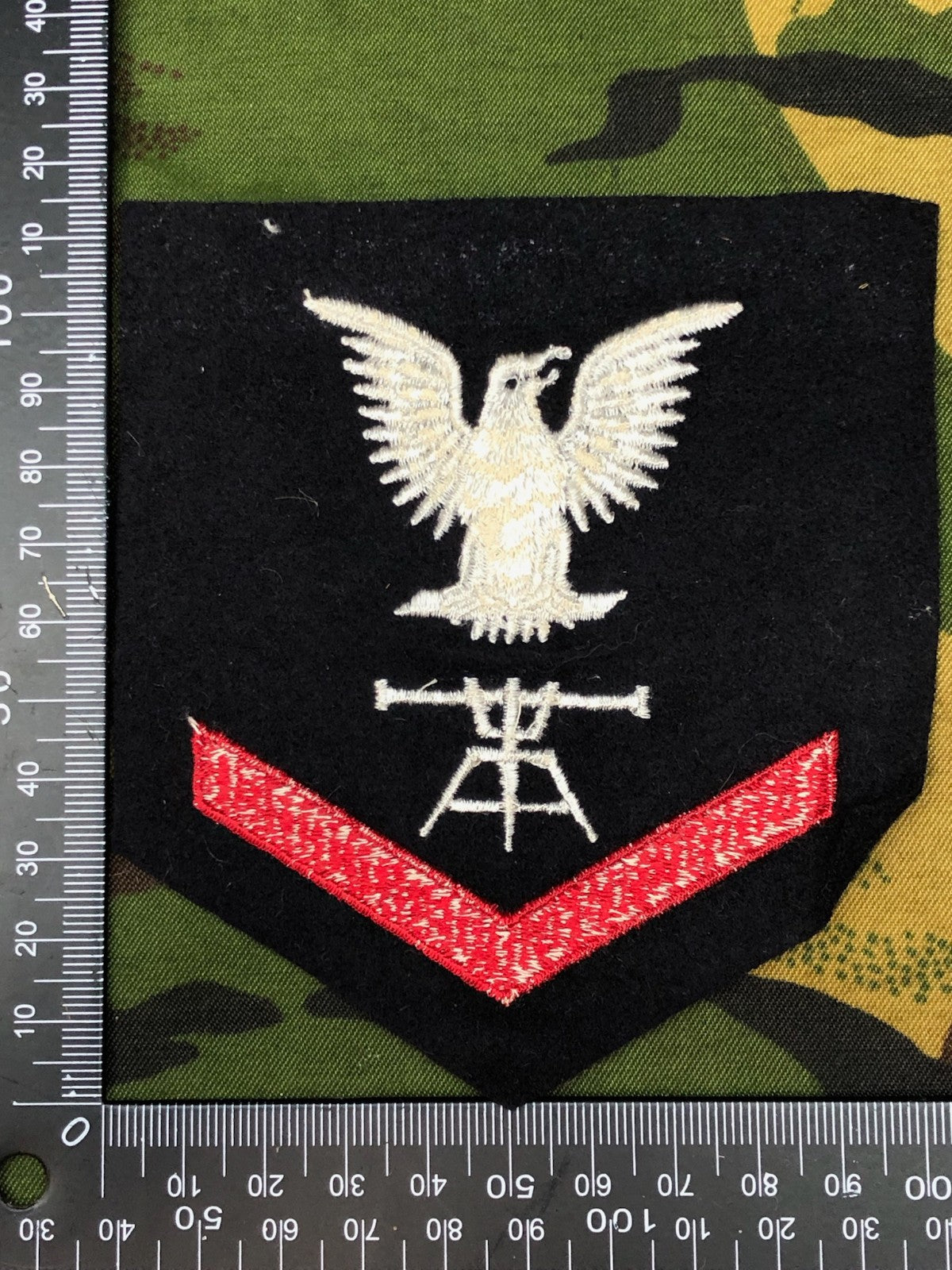 Genuine US Navy Fire Controlman Patch / Badge - The Militaria Shop