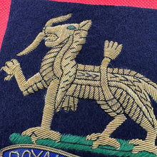 Load image into Gallery viewer, British Army Bullion Embroidered Blazer Badge - Royal Berkshire Regiment
