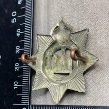 Load image into Gallery viewer, Original WW1 British Army The Devonshire Regiment Cap Badge
