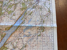 Original WW2 British Army GSGS Map of Scotland - Inverness - The Militaria Shop