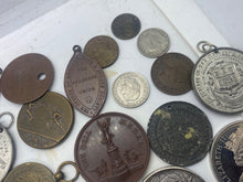 Load image into Gallery viewer, Original Large Group of Coins, Coronation Medals &amp; Medallions
