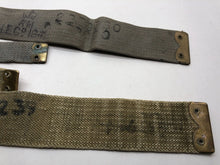 Load image into Gallery viewer, Original WW2 British Army / RAF 37 Pattern L Strap Set
