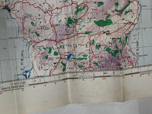 Charger l&#39;image dans la galerie, Original WW2 British Army / RAF Map - Corsica &amp; Sardinia - Ajaccio
