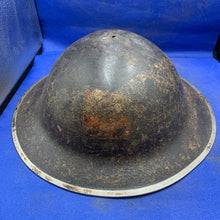 Load image into Gallery viewer, Original WW2 British Army Mk2 Brodie Combat Helmet
